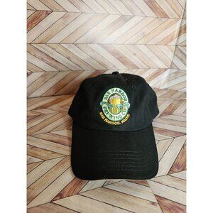 Men Bar Harbor Brewing Co. Maine Navy Blue Baseball Cap Hat Adjustable O/S